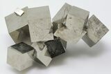3.6" Natural Pyrite Cube Cluster - Spain - #196794-1